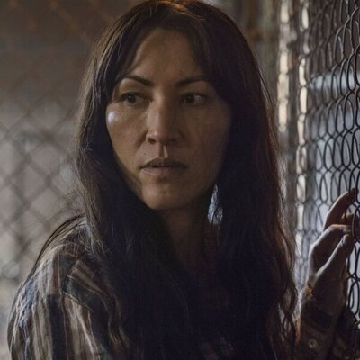 Eleanor Matsuura en la temporada 11 de 'The Walking Dead'