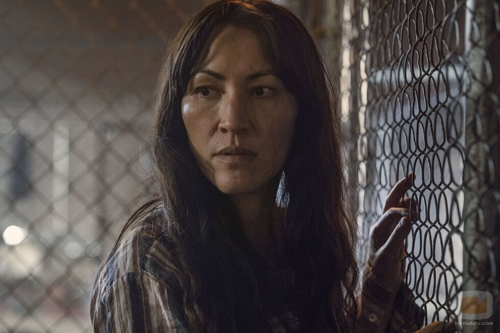 Eleanor Matsuura en la temporada 11 de 'The Walking Dead'