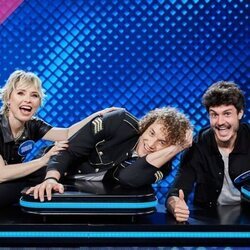 El equipo de Eurovisión en 'Family Feud: La batalla de los famosos'