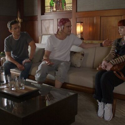 Michael, Troy y Scarlett en 'American Horror Stories'