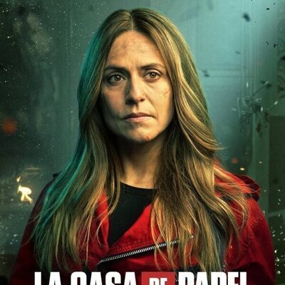 Póster de Lisboa (Itziar Ituño) en la Parte 5 de 'La Casa de Papel'