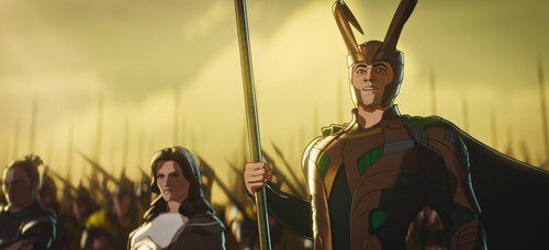 Loki y Lady Sif en '¿Qué pasaría si...?'