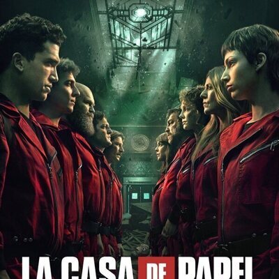 Cartel de la quinta temporada de 'La Casa de Papel'