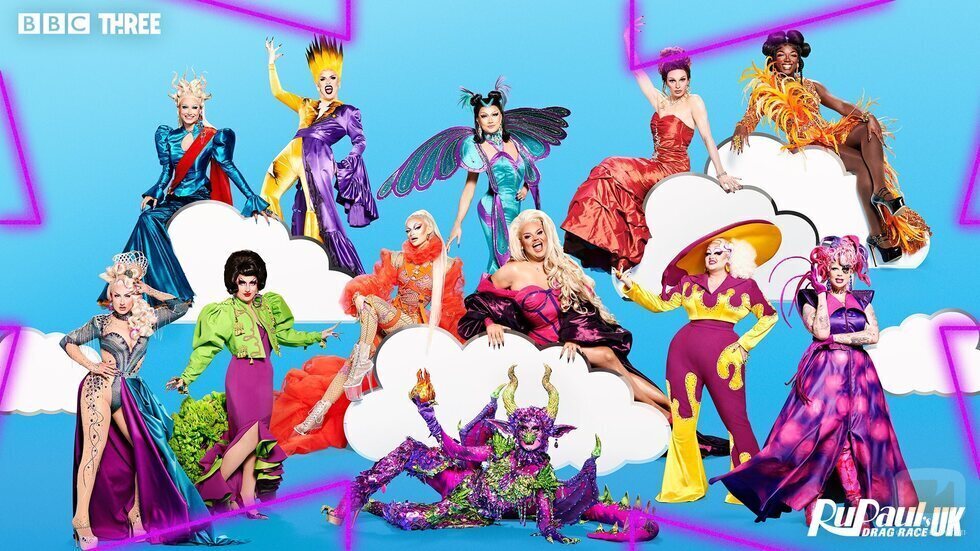 Las 12 reinas de la tercera edición de 'RuPaul's Drag Race UK'