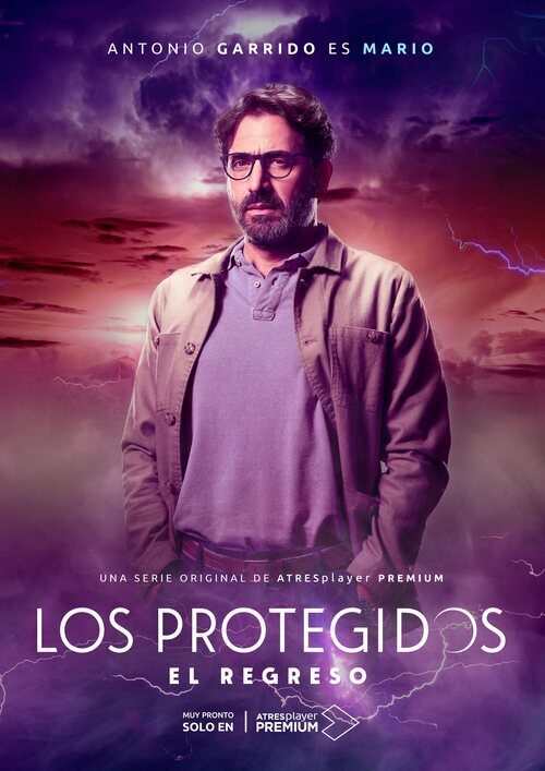 Póster de Mario (Antonio Garrido), en 'Los protegidos: El regreso'