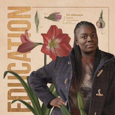Póster de Viv en la tercera temporada de 'Sex Education'
