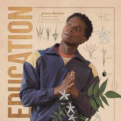 Póster de Jackson en la tercera temporada de 'Sex Education'