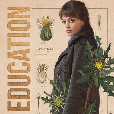 Póster de Maeve en la tercera temporada de 'Sex Education'