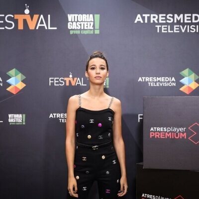 La actriz Amaia Aberasturi en la presentación de 'La edad de la ira'