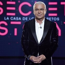 Jorge Javier Vázquez, presentador de 'Secret Story' durante la gala 1