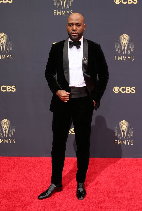 Karamo Brown, en la alfombra roja de los Emmy 2021