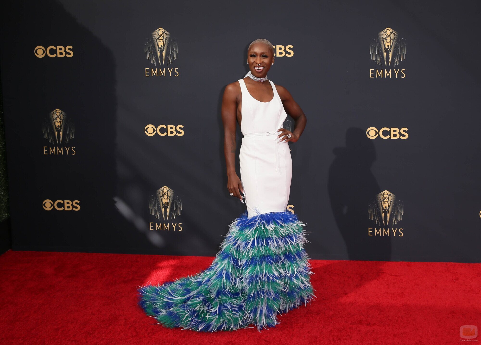 Cynthia Erivo, en la alfombra roja de los Emmy 2021