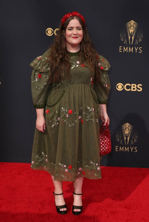 Aidy Bryant, en la alfombra roja de los Emmy 2021