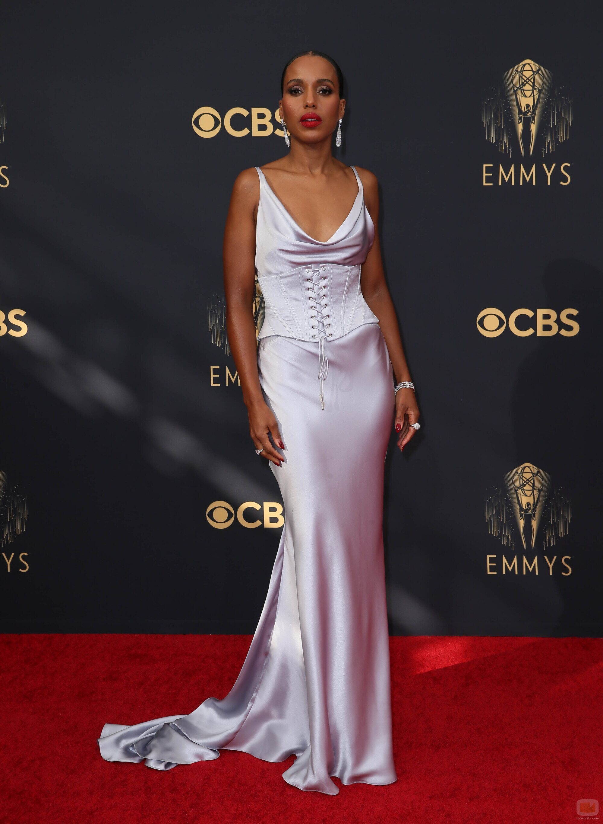 Kerry Washington, en la alfombra roja de los Emmy 2021