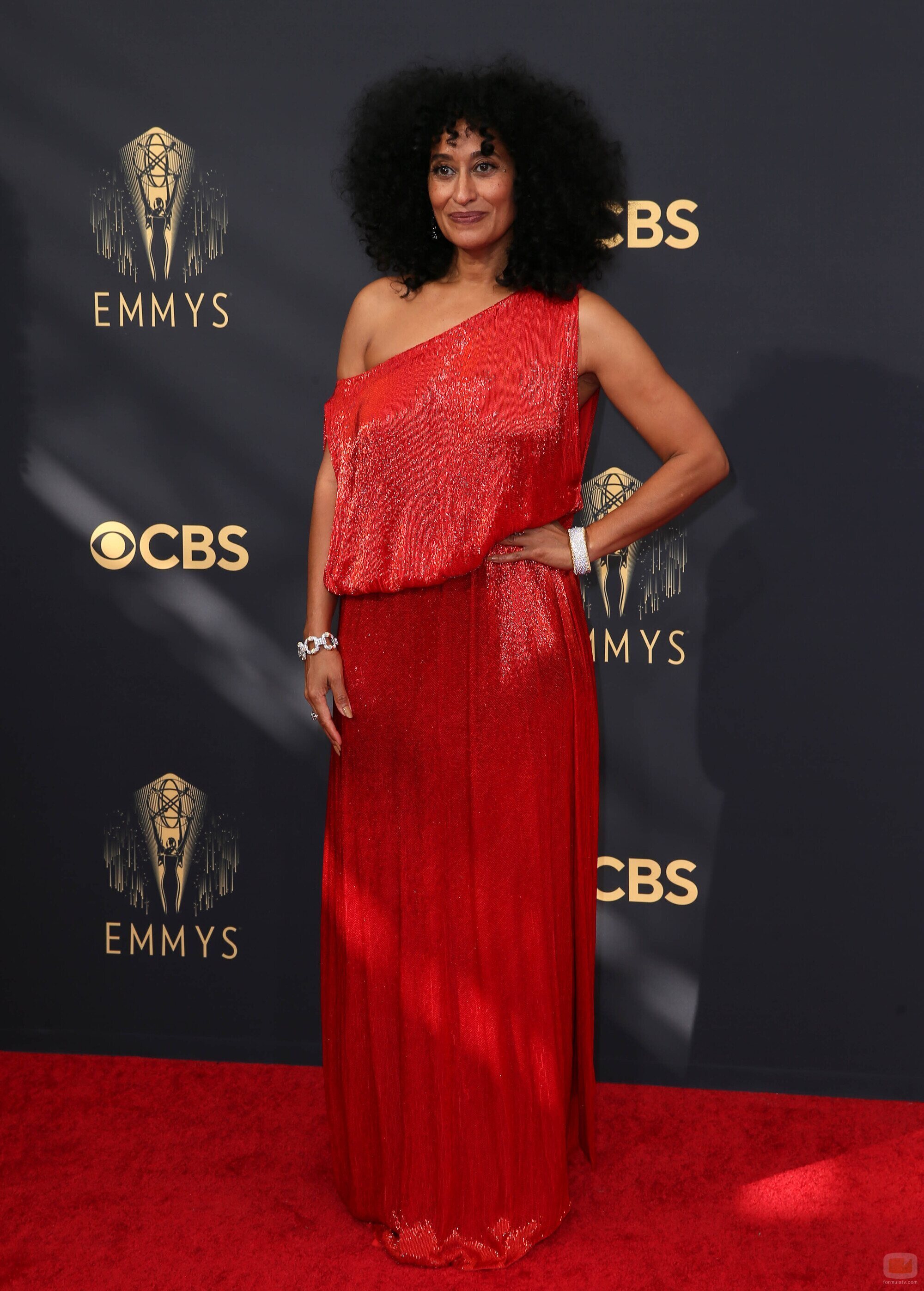 Tracee Ellis Ross, en la alfombra roja de los Emmy 2021