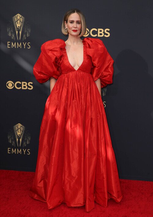 Sarah Paulson, en la alfombra roja de los Emmy 2021