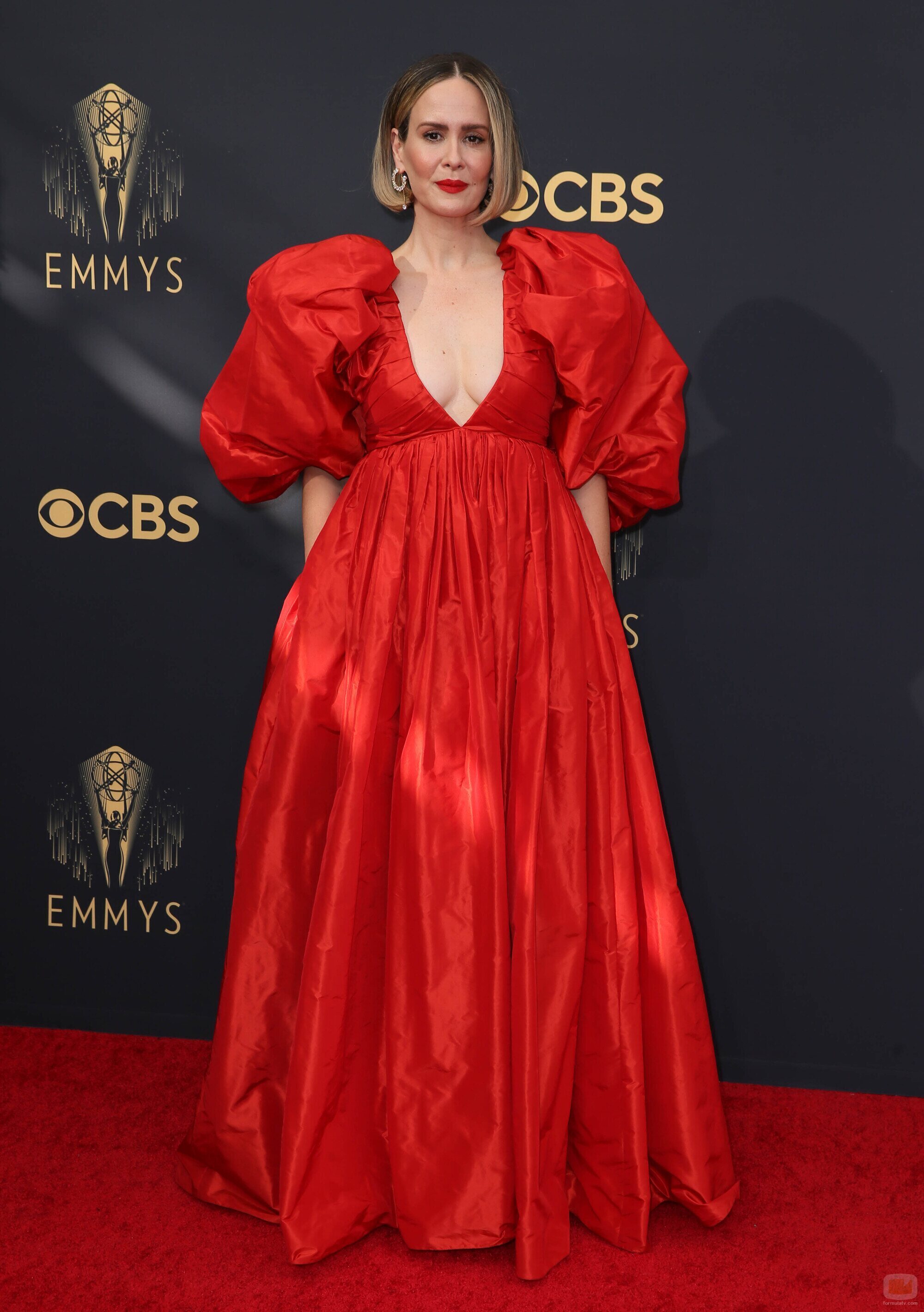 Sarah Paulson, en la alfombra roja de los Emmy 2021