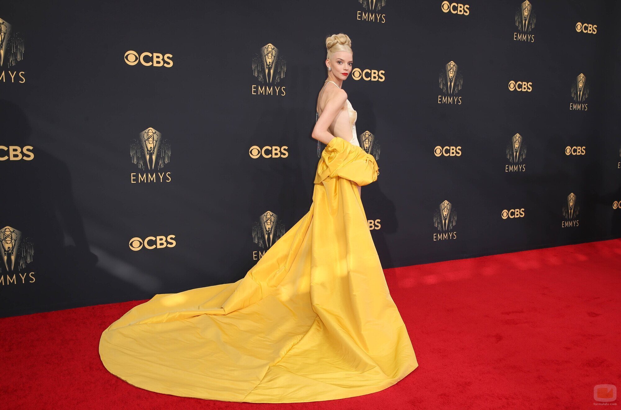 Anya Taylor-Joy, en la alfombra roja de los Emmy 2021