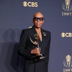 RuPaul recoge el premio Emmy 2021 a Mejor Reality Show