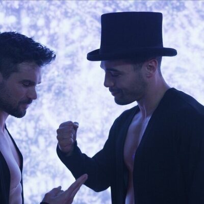 Iván y Hugo en el club One Per Cent de 'Toy Boy 2'