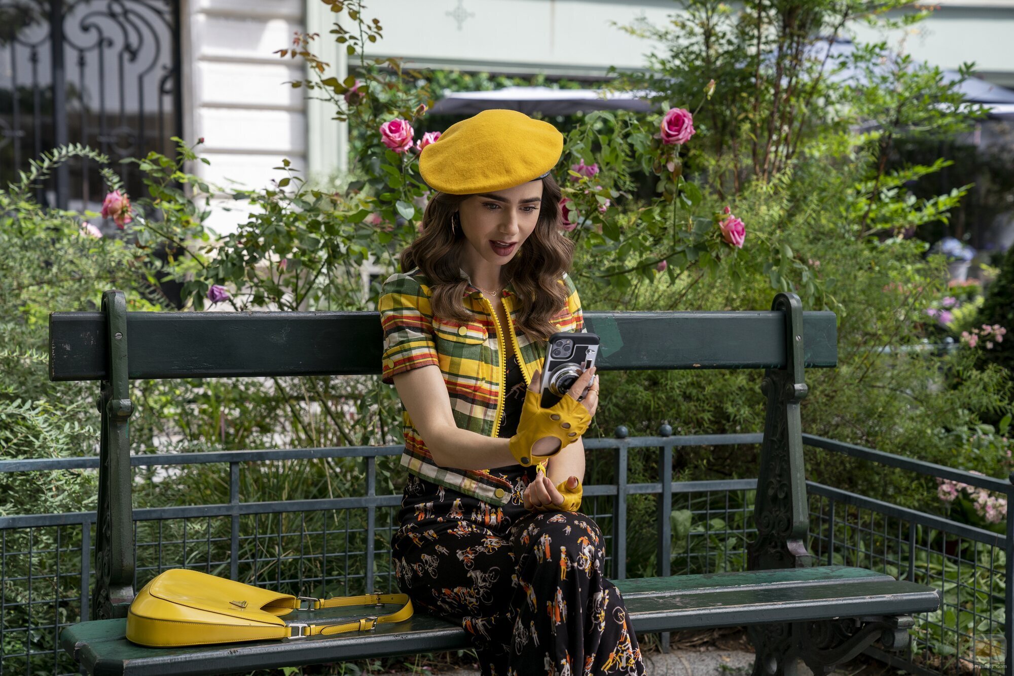 Lily Collins en la segunda temporada de 'Emily en París'