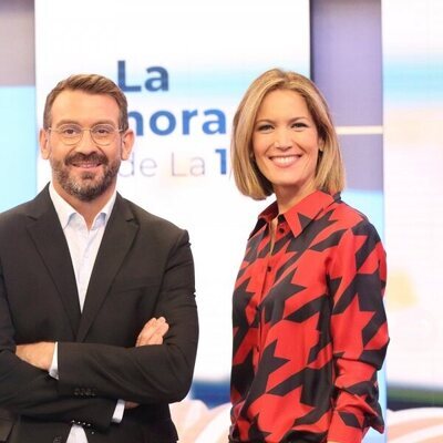 Marc Sala y Silvia Intxaurrondo, presentadores de 'La hora de La 1'