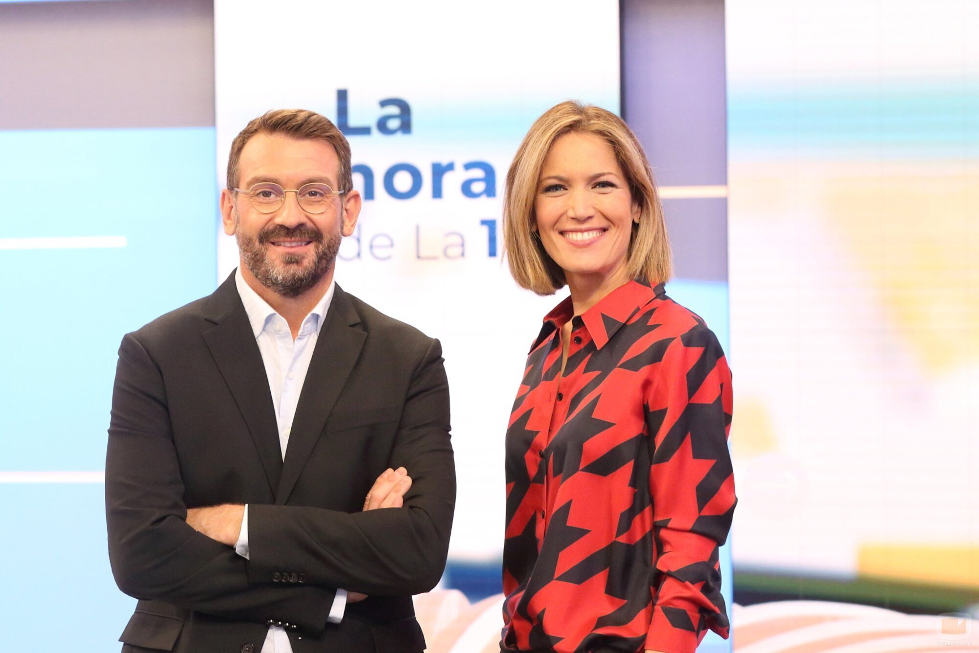 Marc Sala y Silvia Intxaurrondo, presentadores de 'La hora de La 1'