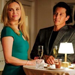 Fiona Gubelmann y Will Yun Lee en la quinta temporada de 'The Good Doctor'