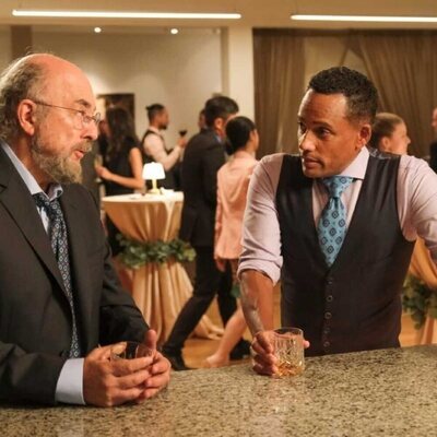Richard Schiff y Hill Harper en la quinta temporada de 'The Good Doctor'