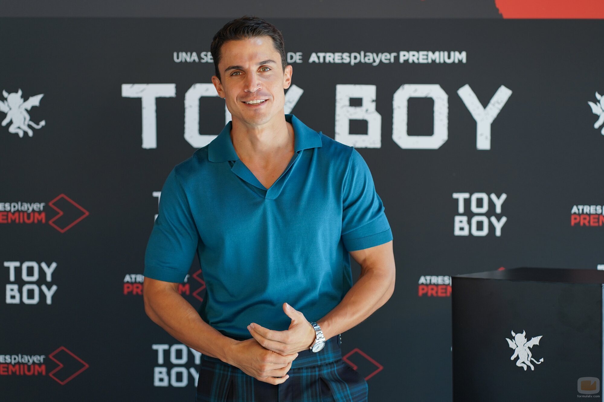 Álex González en la rueda de prensa de 'Toy Boy 2'