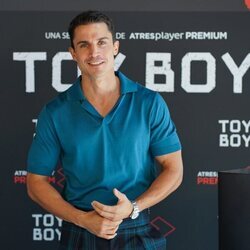 Álex González en la rueda de prensa de 'Toy Boy 2'