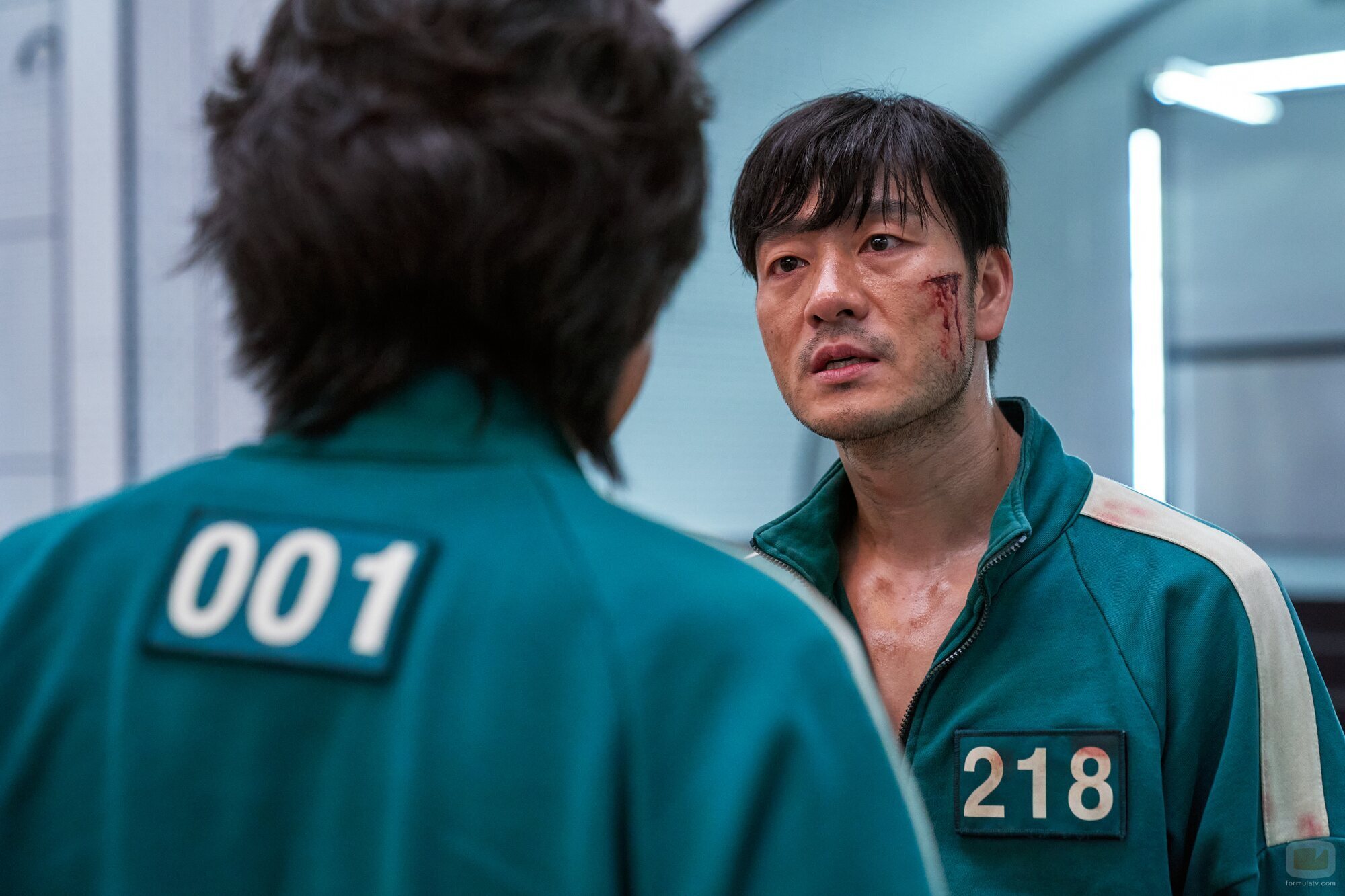 Park Hae-soo, ensangrentado en 'El juego del calamar'