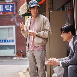 Lee Jung-jae y Park Hae-soo hablan en 'El juego del calamar'