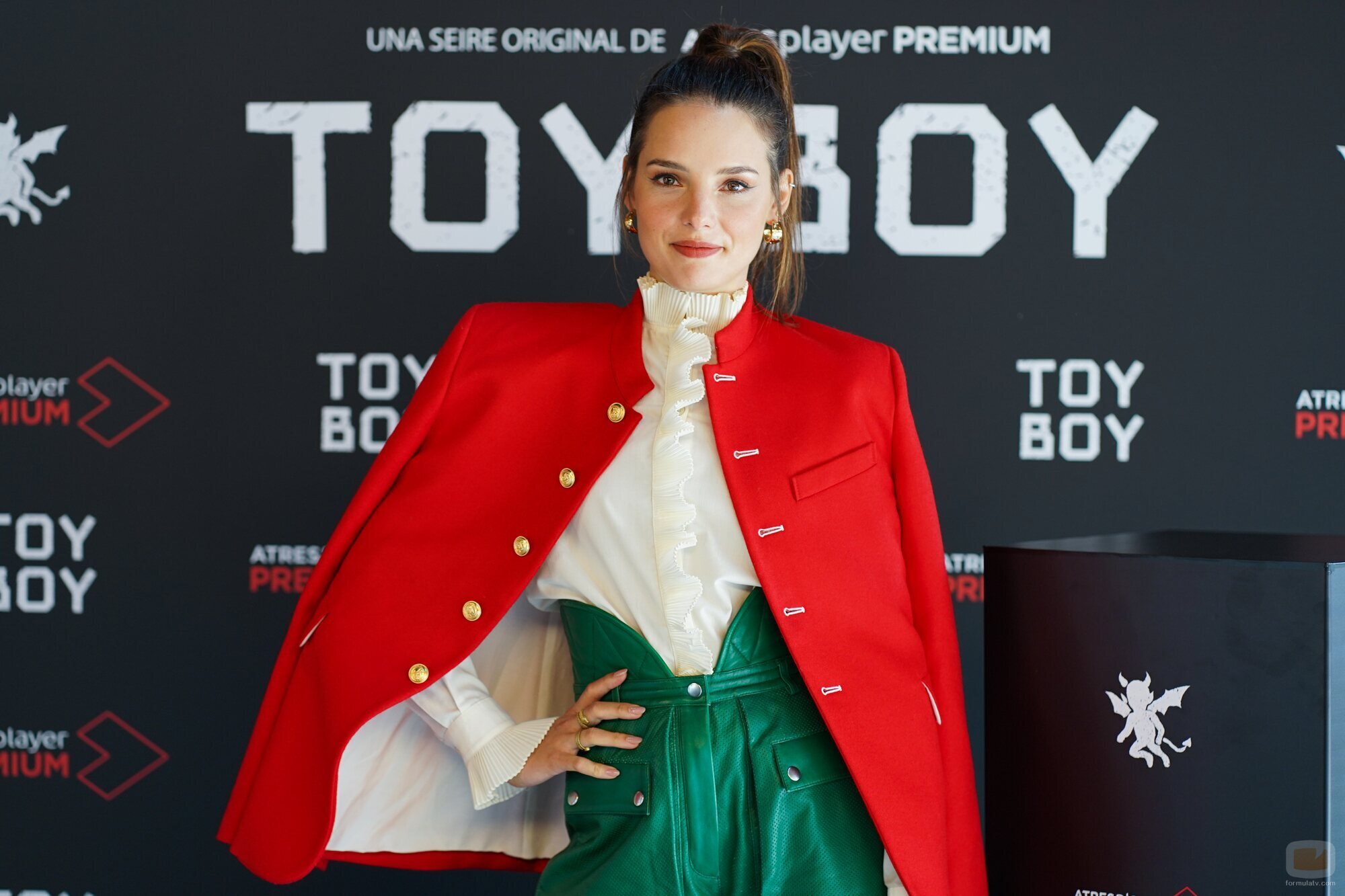Federica Sabatini en la presentación de 'Toy Boy 2'