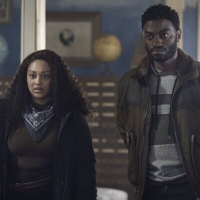 Aliyah Royale y Jelani Alladin en la segunda temporada de 'The Walking Dead: World Beyond'