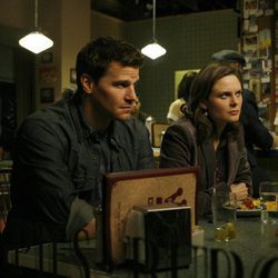 Booth y Brennan en 'Bones'