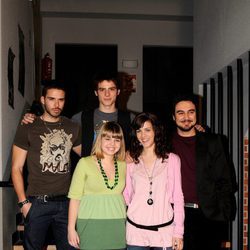 Álex Barahona, Óscar Sinela, Irene Sánchez, Sandra Blázquez y José Manuel Seda