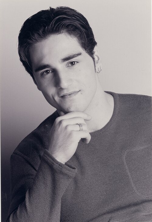 Posado de David Bustamante, concursante de 'Operación Triunfo 1'