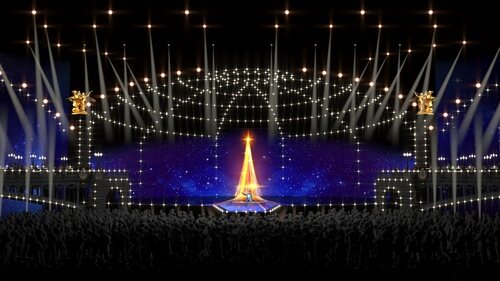 Boceto del escenario de Eurovisión Junior 2021