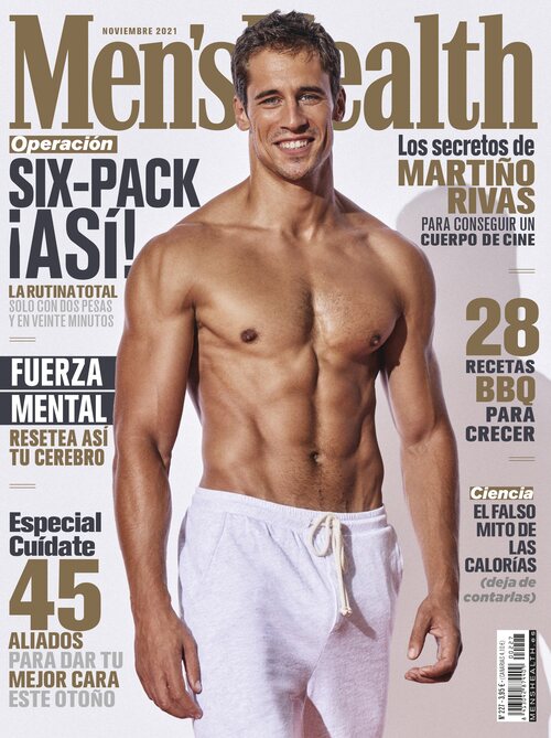 Martiño Rivas luce torso desnudo en la portada de Men's Health