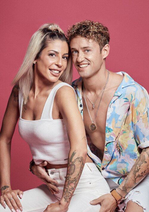 Cristina y Carles, pareja de 'Amor con fianza'