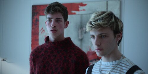 Manu Ríos e Iván Pellicer en 'Élite: Historias breves: Holidays Edition'