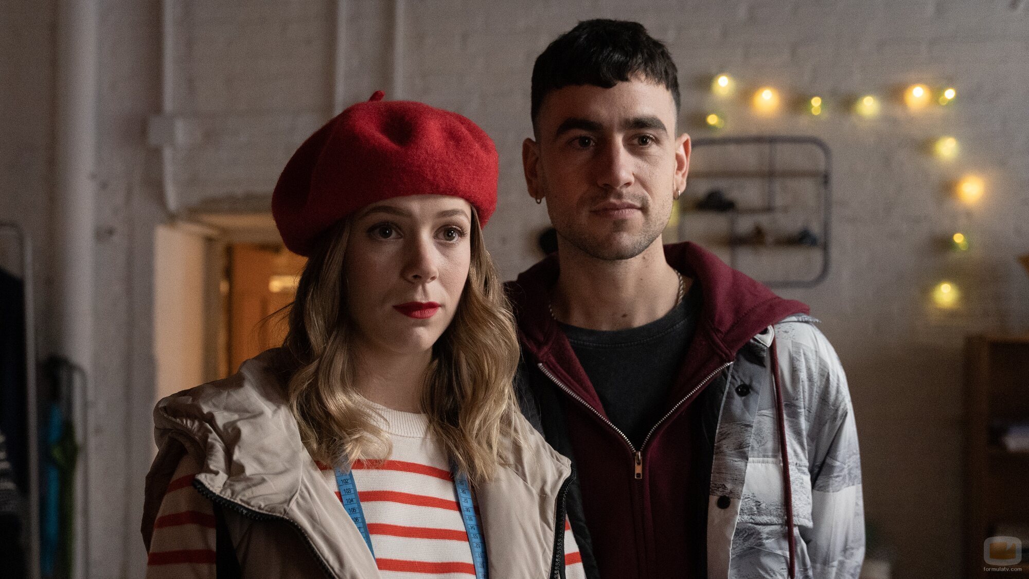 Cayetana y Felipe en 'Élite: Historias breves: Holidays Edition'