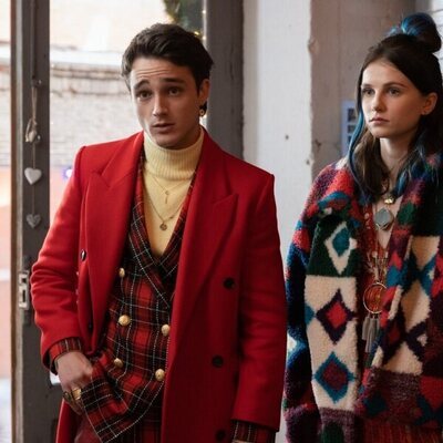 Phillippe y Lara en 'Élite: Historias breves: Holidays Edition'