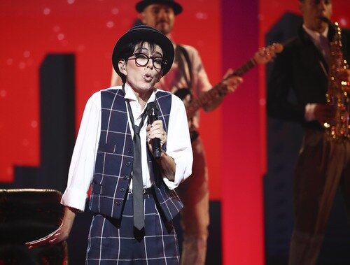 Lydia Bosch es Ana Torroja en la Gala 1 de 'Tu cara me suena 9'