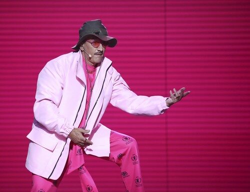 David Fernández imita a Bad Bunny en la Gala 1 de 'Tu cara me suena 9'