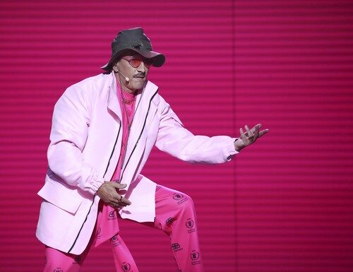 David Fernández imita a Bad Bunny en la Gala 1 de 'Tu cara me suena 9'