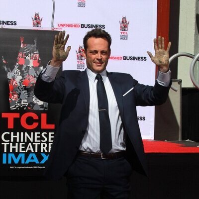 Vince Vaughn deja sus huellas en el Teatro Chino de Hollywood