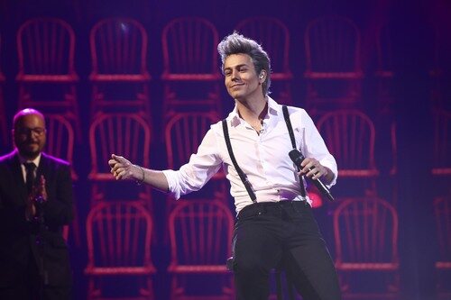 Agoney Hernández imita a Pitingo en la Gala 2 de 'Tu cara me suena 9'