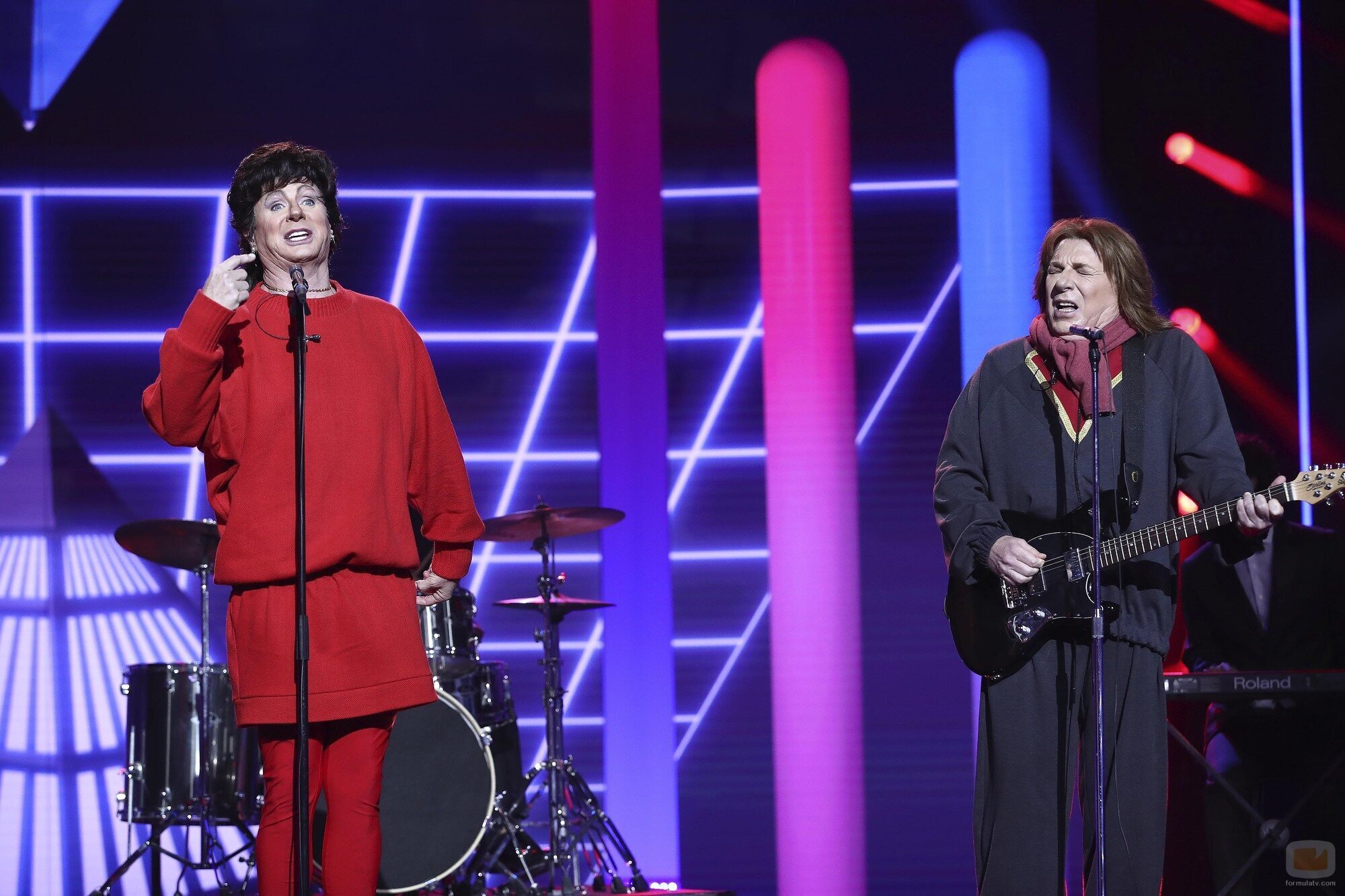 Los Morancos imitan a Ricchi e Poveri en la Gala 2 de 'Tu cara me suena 9'